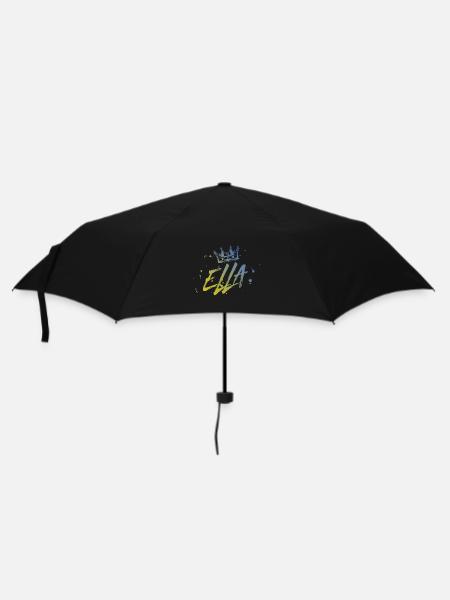 Ella - Regenschirm (klein) - Schwarz