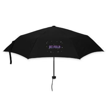 Bi Fold Bisexual LGBTQ Bi Pride LGBT Positivity - Umbrella (small) - black - Front