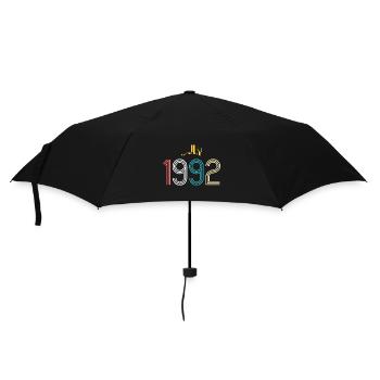 July 1992 - 30th birthday gift. Awesome. - Umbrella (small) - black - Front