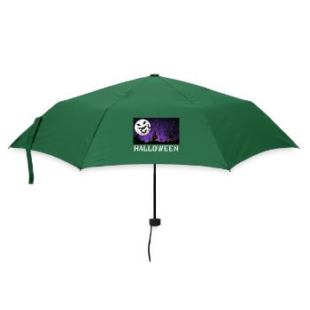Halloween Haunted Manor - Umbrella (small) - bottlegreen - Front