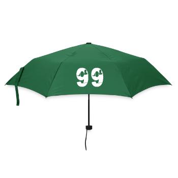 99 Number jersey - Umbrella (small) - bottlegreen - Front