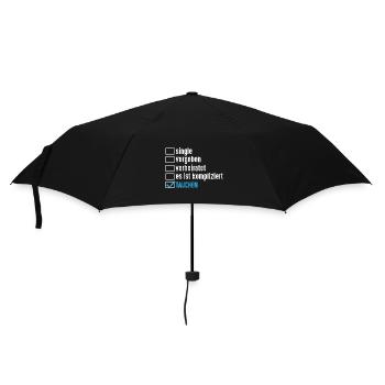 Schullehrer Lehrer - Regenschirm (klein) - Schwarz - Vorne