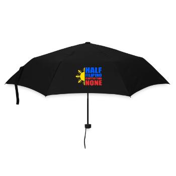 Philippinisch Philippinen - Regenschirm (klein) - Schwarz - Vorne