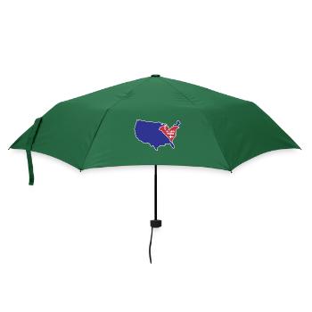 South Carolina für patriotische South Carolinas - Regenschirm (klein) - Flaschengrün - Vorne