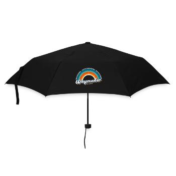 Promise Keeper Miracle Worker Waymaker Vintage - Regenschirm (klein) - Schwarz - Vorne