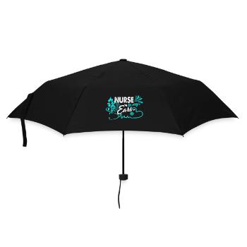 Nurse To My Ears - Umbrella (small) - black - Front