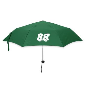 86 number symbol - Umbrella (small) - bottlegreen - Front