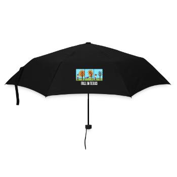 Texas Weather Fall Design for Proud Texans - Umbrella (small) - black - Front