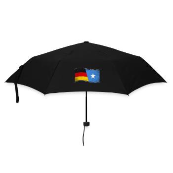 Somalia Design für stolze Deutsch-Somalier - Regenschirm (klein) - Schwarz - Vorne