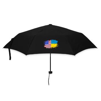 Ukraine - Parapluie standard - noir - Devant