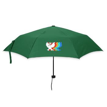 Papillon de nuit - Parapluie standard - vert bouteille - Devant