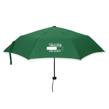 Tänzerin Spruch Tanzen Lustiges Tänzerin Geschenk - Regenschirm (klein) - Flaschengrün - Vorne