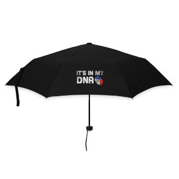 DNA Filipino Design für stolze Pinoys - Regenschirm (klein) - Schwarz - Vorne