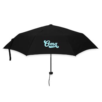 Grandma, queen of the family - Umbrella (small) - black - Front