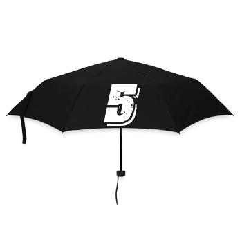 5 Number symbol - Umbrella (small) - black - Front