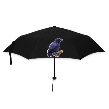 Crow - Umbrella (small) - black - Front