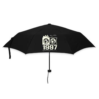 Vintage, 1997, Rétro, Cadeau d’anniversaire, 1997 - Parapluie standard - noir - Devant