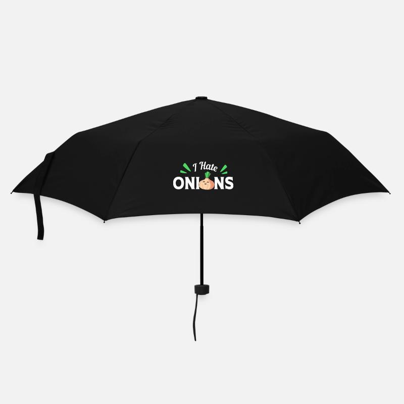 Zwiebel - Regenschirm (klein) - Schwarz