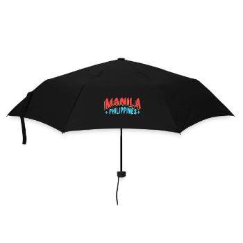 Manila Filipino Design für stolze Pinoys - Regenschirm (klein) - Schwarz - Vorne