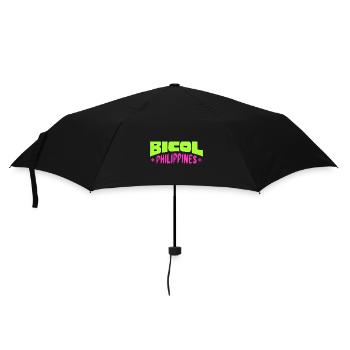 Bicol Filipino Design für stolze Pinoys - Regenschirm (klein) - Schwarz - Vorne
