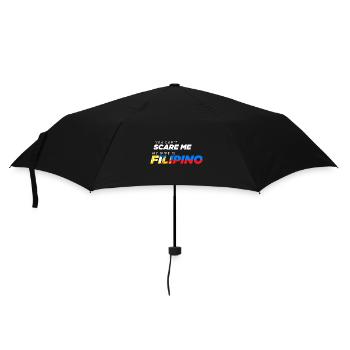 Filipino Wife Design für stolze Pinoys - Regenschirm (klein) - Schwarz - Vorne