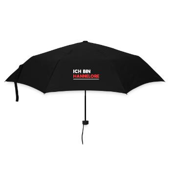 Hannelore Name Spruch für stolze Hannelores - Regenschirm (klein) - Schwarz - Vorne