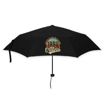 Original 1998 Vintage Birthday Retro - Umbrella (small) - black - Front