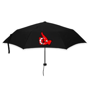 Turkey Flag All Clear Icon - Umbrella (small) - black - Front