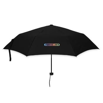 Nordsee Crew - Regenschirm (klein) - Schwarz - Vorne