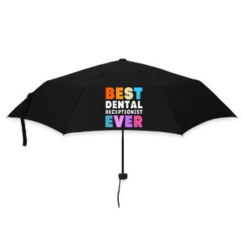 Receptionist Dentist - Umbrella (small) - black - Front