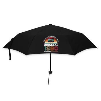 Original Juillet 1980 42ème Anniversaire Cadeau Hommes - Parapluie standard - noir - Devant