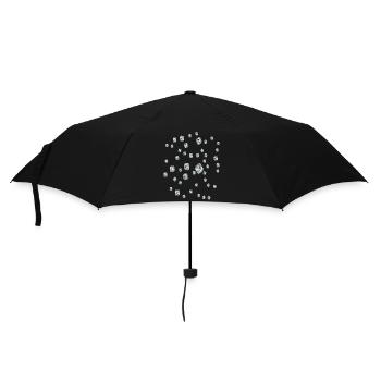 diamant - Parapluie standard - noir - Devant