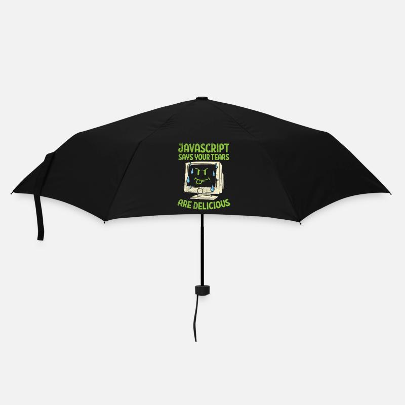 JavaScript Says Your Tears Are Delicious For Compu - Umbrella (small) - black