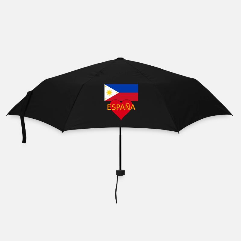 Flag Philippines Spain - Umbrella (small) - black
