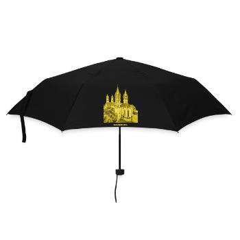 Cathédrale de Naumburg Saale Saxe-Anhalt Burgenland Uta - Parapluie standard - noir - Devant