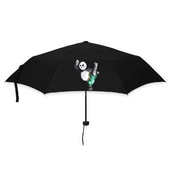 Kung-Fu Panda Baby - Regenschirm (klein) - Schwarz - Vorne