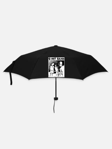 S-HIT BAND - Regenschirm (klein) - Schwarz