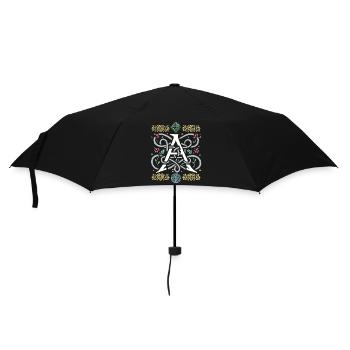 A - Regenschirm (klein) - Schwarz - Vorne
