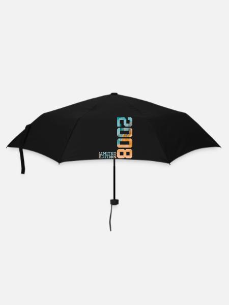18. GEBURTSTAG LIMITED EDITION 2008 - Regenschirm (klein) - Schwarz