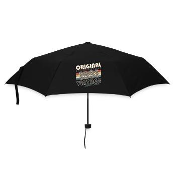 Original Oktober 1991 31. Geburtstag Geschenk Cool - Regenschirm (klein) - Schwarz - Vorne