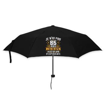 Je n'ai pas 86 ans, Cadeau d'anniversaire 86 ans - Parapluie standard - noir - Devant