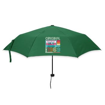 November born 1969 53rd birthday gift - Umbrella (small) - bottlegreen - Front