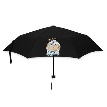 Silky Christmas - Umbrella (small) - black - Front