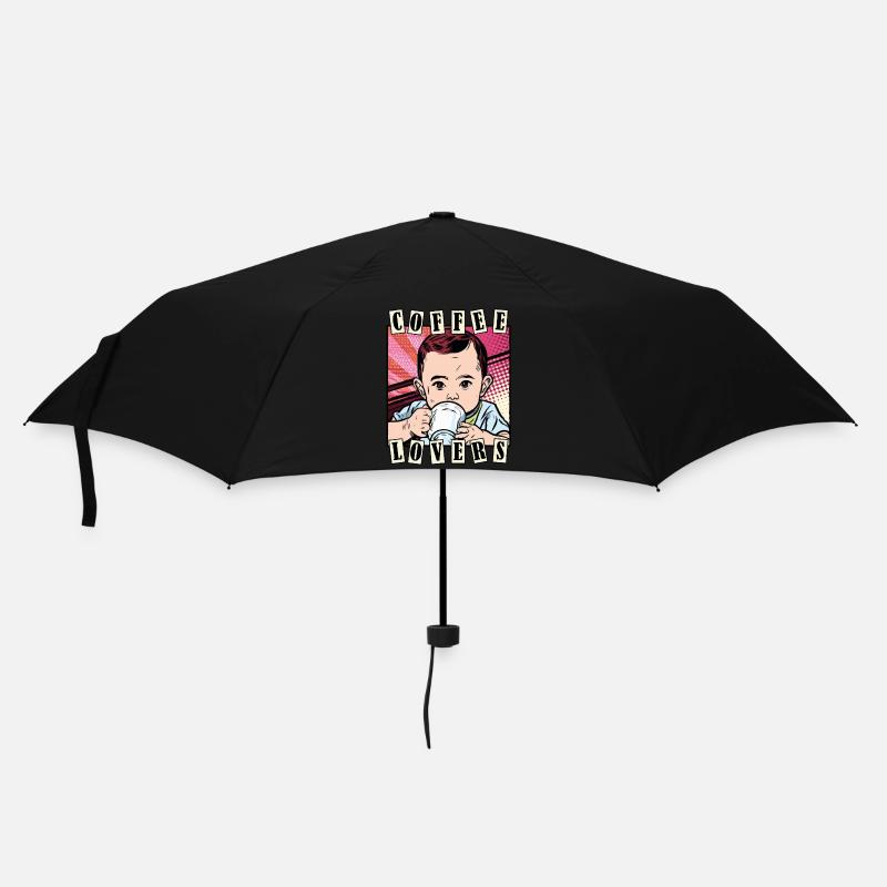 Café bébé - Parapluie standard - noir