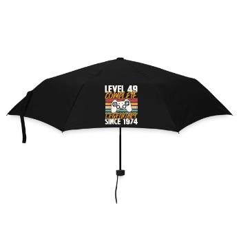 Cadeau d'anniversaire, Niveau 49 complete 1974 - Parapluie standard - noir - Devant