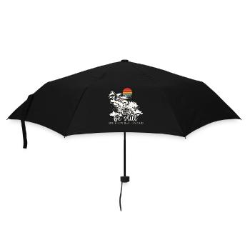 Jesus Christ - Christian Shirt - Be still - Umbrella (small) - black - Front