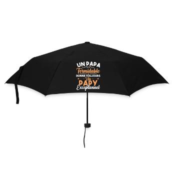 un papa formidable donne un papy exceptionnel - Parapluie standard - noir - Devant