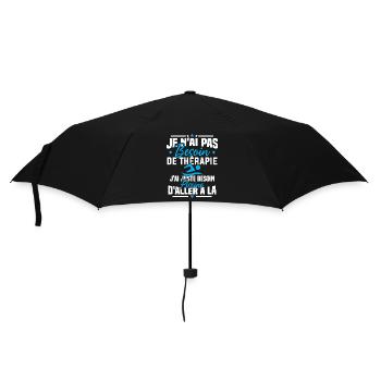 J'ai juste besoin d'aller à la piscine - Parapluie standard - noir - Devant
