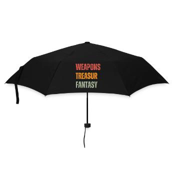WTF - Armes Trésor Fantasy - Parapluie standard - noir - Devant