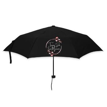 Team de la mariée floral - Parapluie standard - noir - Devant